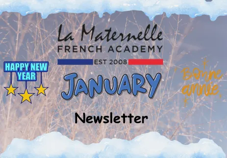 La Maternelle January newsletter cover