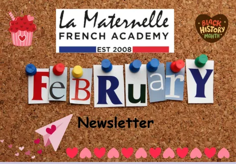 La Maternelle February newsletter cover