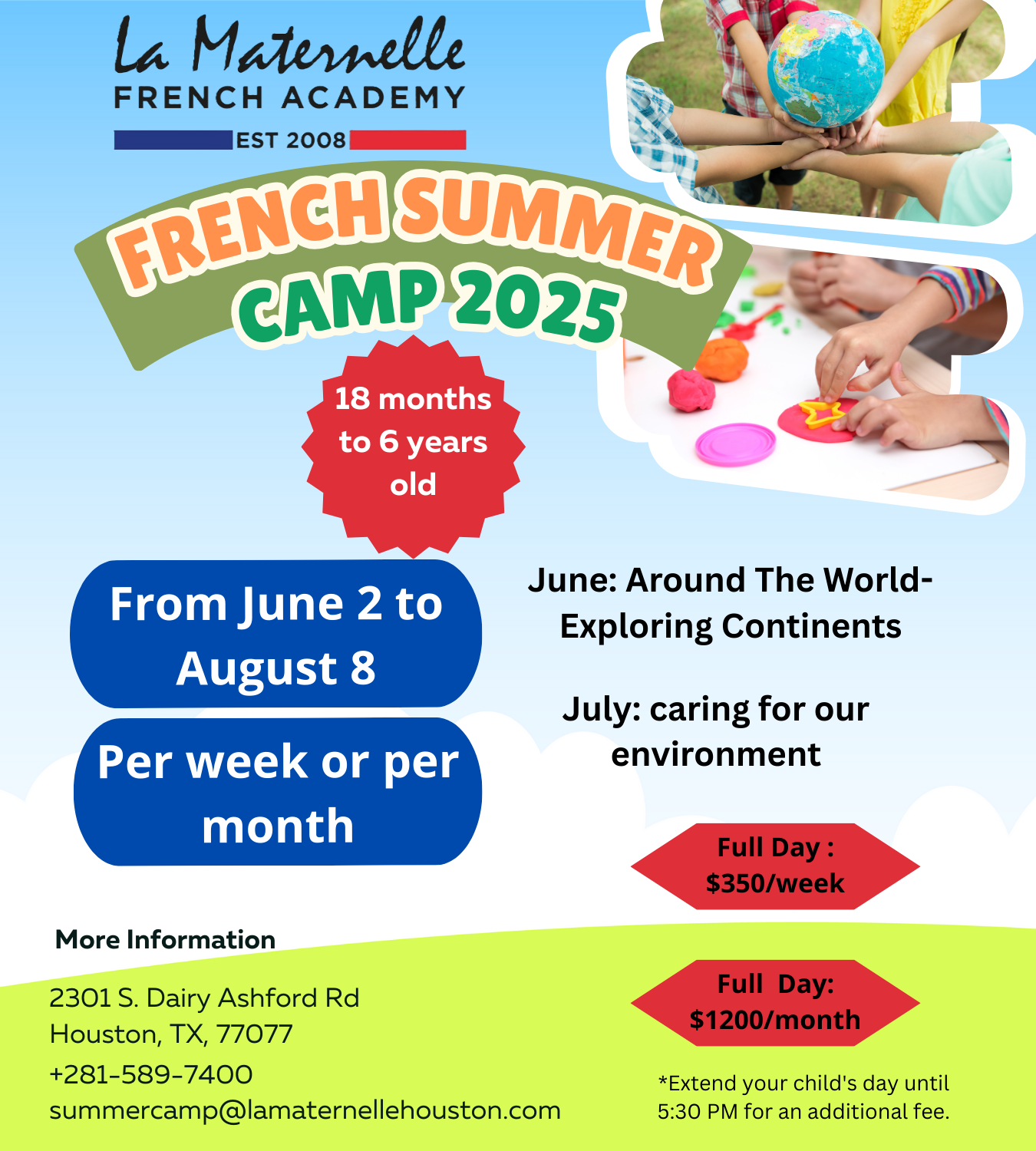 Summer Camp Flyer