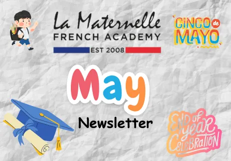 La Maternelle May newsletter cover