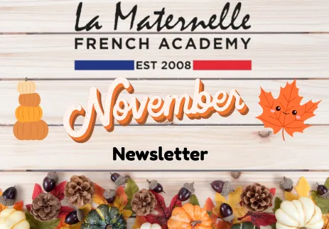 La Maternelle November newsletter cover